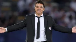 Gallardo llegó, al poco tiempo él se fue y confesó estar arrepentido de su salida de River