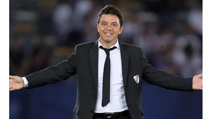 Gallardo llegó, al poco tiempo él se fue y confesó estar arrepentido de su salida de River
