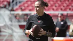 Katie Sowers será la primera entrenadora mujer en un Super Bowl.