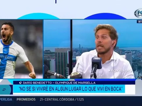 A Benedetto le preguntaron quién debe ser el '9' de Boca y no tuvo dudas