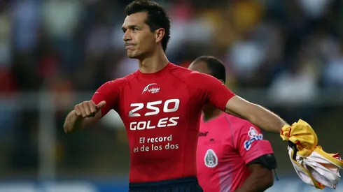 Jared Borgetti está entre los primeros tres máximos goleadores de la liga mexicana.