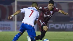 Juan Fernando Quintero en el amistoso contra Nacional de Montevideo.