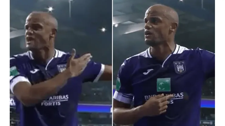 Kompany detuvo a los hinchas de su club que intentaban agredir a un rival