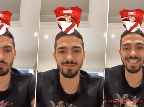 Lanzini se sumó al juego que aman los de River y metió tono colombiano: "Claro, panita"
