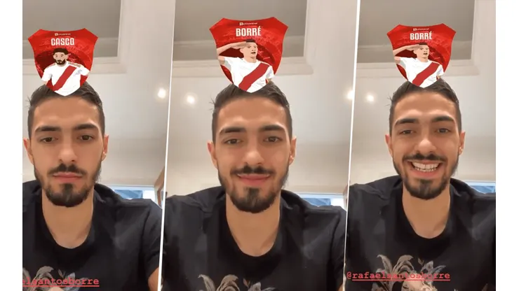 Lanzini se sumó al juego que aman los de River y metió tono colombiano: "Claro, panita"