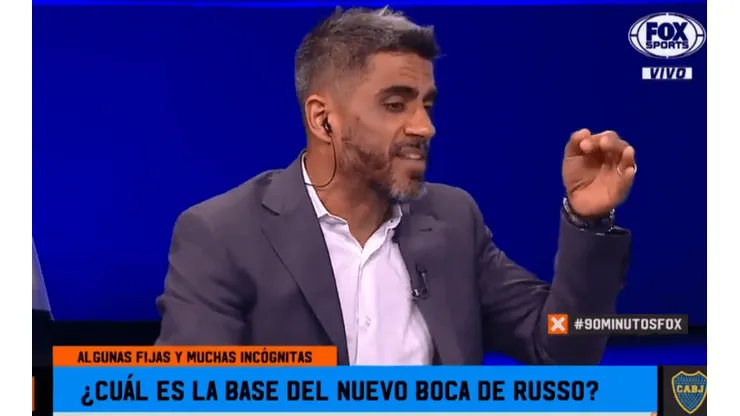 Ni lo dudó: Negro bulos dijo quién es el mejor jugador que tiene Boca