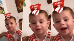 Le tocó su papá en un juego y la reacción de Bauti MQ nos alegró la semana