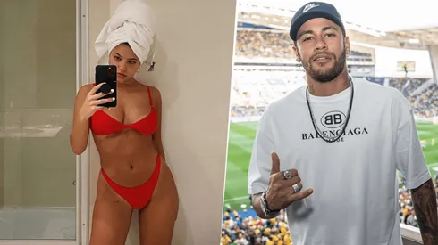Emilia Mernes subió foto en bikini y el comentario de Neymar explotó Instagram