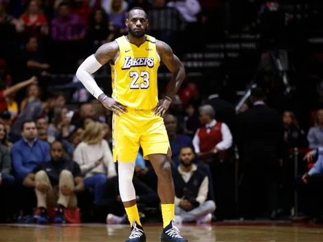LeBron les respondió a los críticos de los Lakers con una frase muy picante