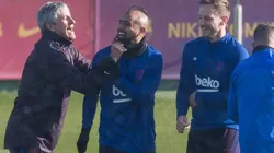 Quique Setién no para de recibir buenas noticias en Barcelona