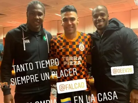 Se nos metió una lágrima en el ojo: la foto de Falcao y Rodallega juntos en Turquía
