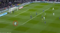 Compromiso total: Griezmann corrió toda la cancha para recuperar la pelota