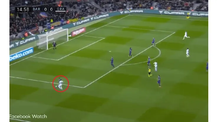 Compromiso total: Griezmann corrió toda la cancha para recuperar la pelota