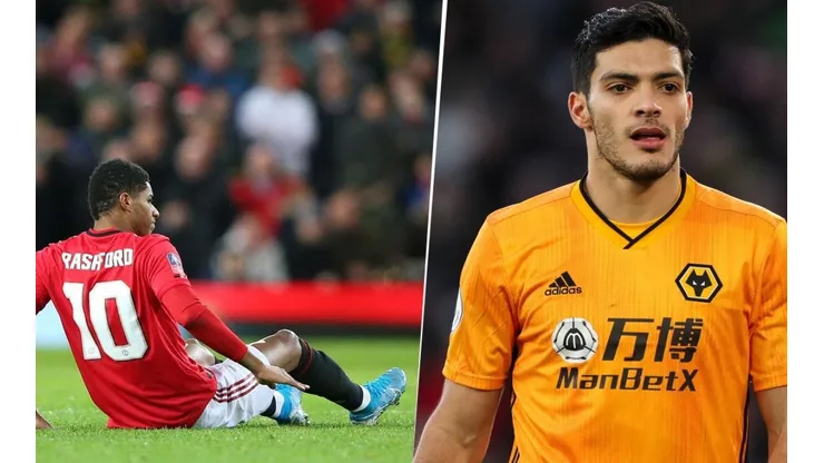 Rashford se lesionó y los rumores vuelven a vincular a Jiménez con Manchester United