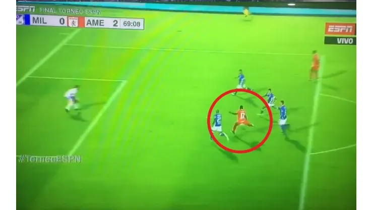 América metió un contragolpe letal y le clavó el 0-2 a Millos