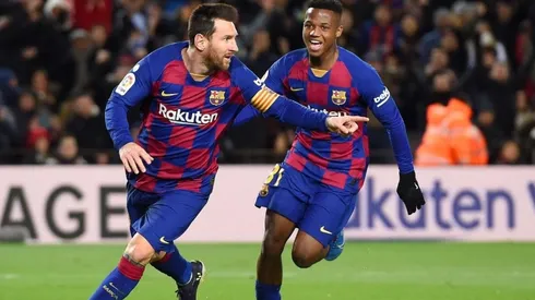 Gracias a Messi: Setién arrancó ganando en su debut con Barcelona