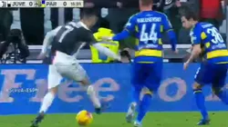 El jugadón de Cristiano Ronaldo.