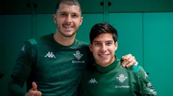 Guido Rodríguez y Diego Lainez en Real Betis