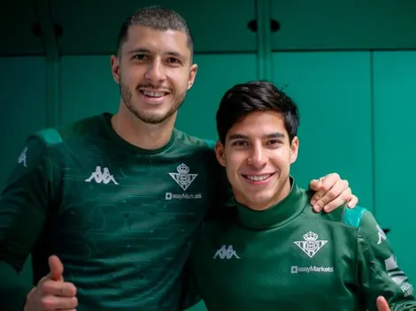 Entrenador del Betis llena de elogios a Guido Rodríguez y Diego Lainez