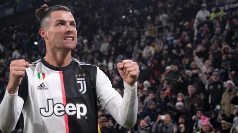 El festejo de Cristiano Ronaldo.