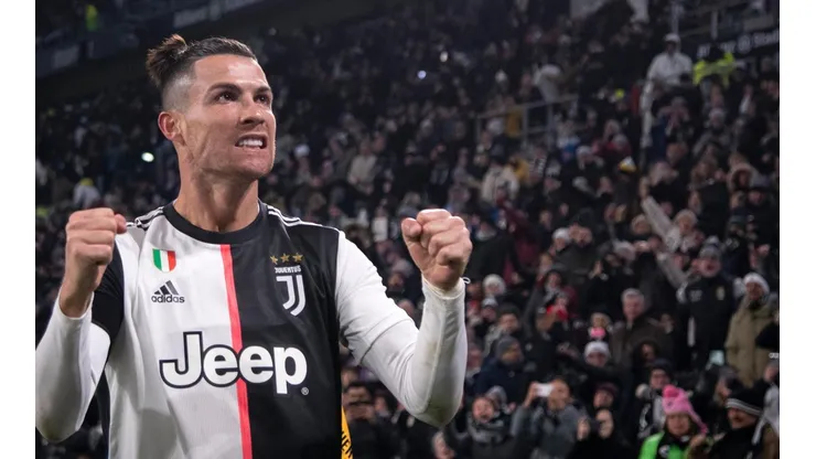 El festejo de Cristiano Ronaldo.