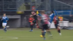 Siempre él: Balotelli entró y a los 8 minutos se fue expulsado por un patadón