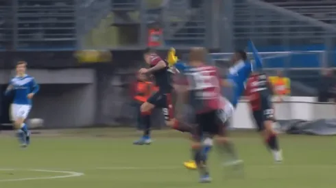 Siempre él: Balotelli entró y a los 8 minutos se fue expulsado por un patadón