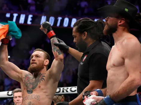 Volvió McGregor: En 40 segundos noqueó a Cerrone