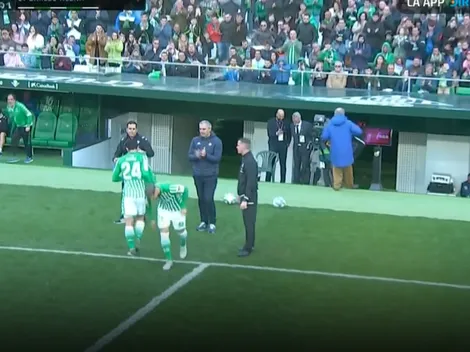 ¡Ovacionado! Guido Rodríguez debuta con el Real Betis