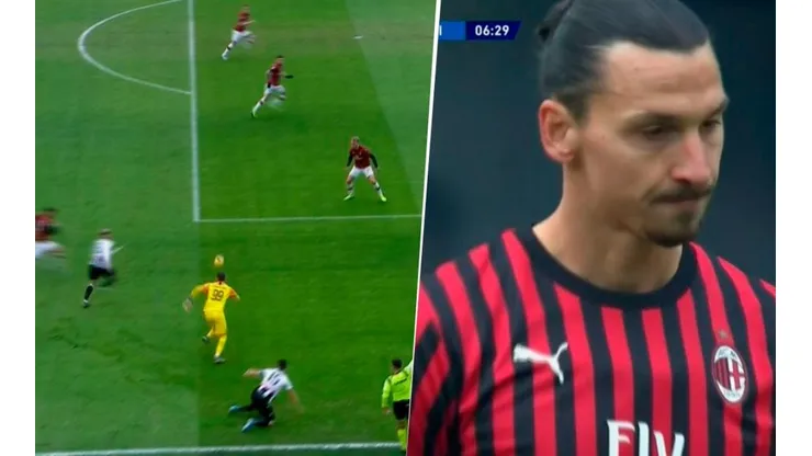 El insólito error de Donnarumma que provocó el fastidio de Zlatan