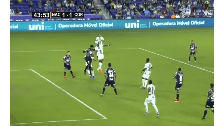Así fue el gol de Gustavo Torres contra Corinthians.