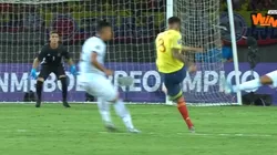 Así fue el gol de Jorge Carrascal contra Argentina en el Preolímpico.