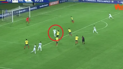 Así fue el gol de Adolfo Gaich en el Preolímpico.