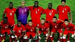 La selección de Guinea Ecuatorial.