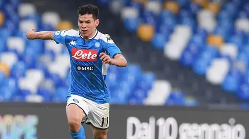 El mexicano entró de suplente en la derrota de Napoli