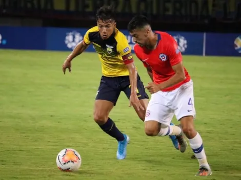 Chile aprovechó el hombre de más y venció con autoridad a Ecuador