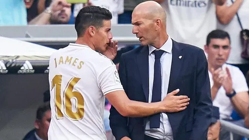 Zidane explicó por qué no convocó a James Rodríguez