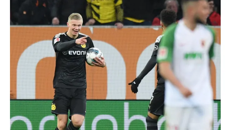 Haaland: "Los balones de hat-trick duermen en mi cama"