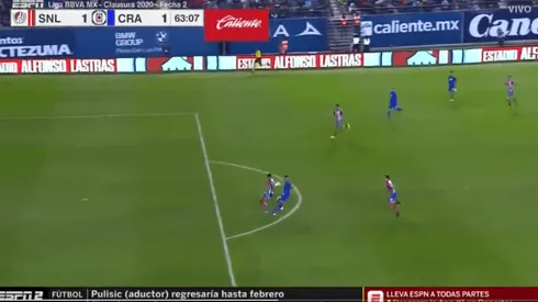 ¡Qué clase! Cabecita Rodríguez descontó para Cruz Azul