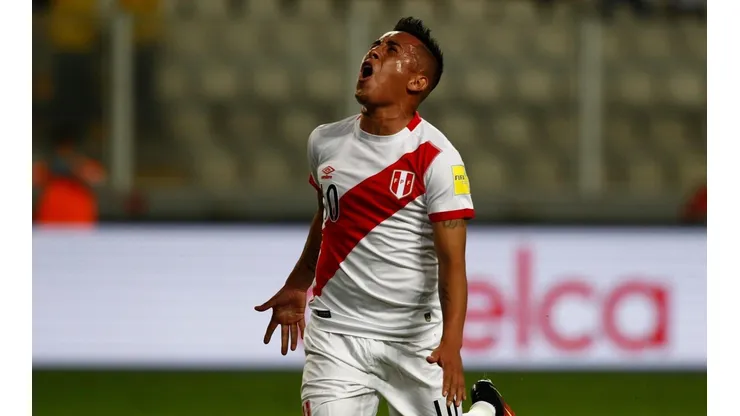Christian Cueva en la Selección Peruana.