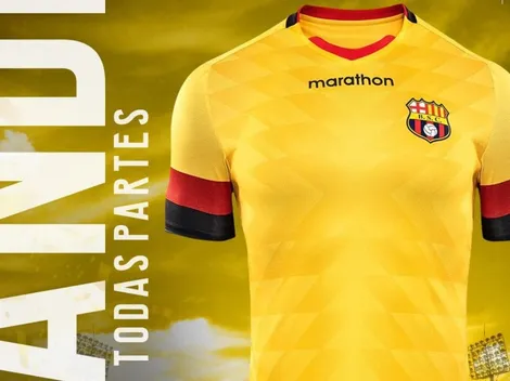Es oficial: se lanzaron las nuevas camisetas de Barcelona SC