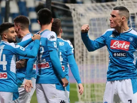 Qué canal transmite Napoli vs. Fiorentina por la Serie A