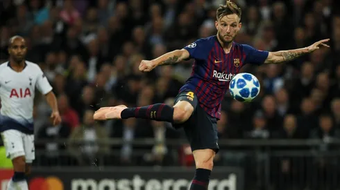 Ivan Rakitic en un partido de Barcelona.