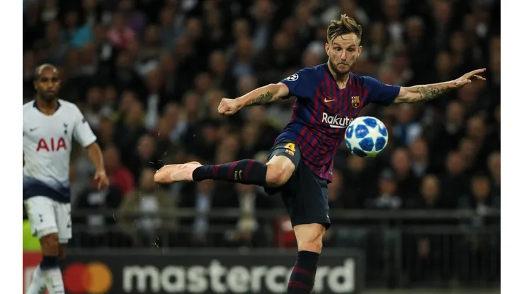 Ivan Rakitic en un partido de Barcelona.