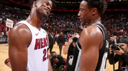San Antonio Spurs v Miami Heat