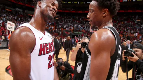 San Antonio Spurs v Miami Heat