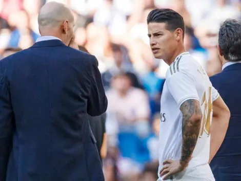 Ni recuperado: James, otra vez por fuera de la convocatoria del Real Madrid