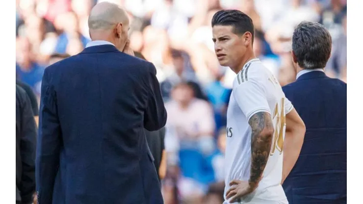 Ni recuperado: James, otra vez por fuera de la convocatoria del Real Madrid