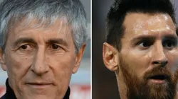 Setien rendido ante Messi: "Imposible que aparezca un futbolista como él"
