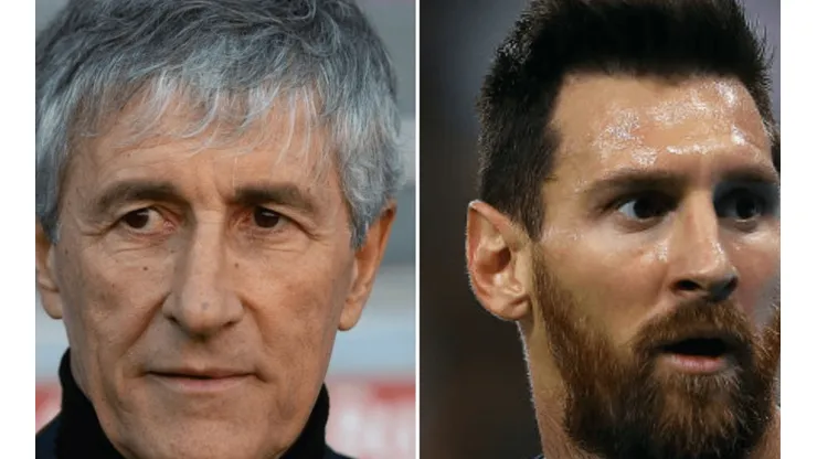 Setien rendido ante Messi: "Imposible que aparezca un futbolista como él"